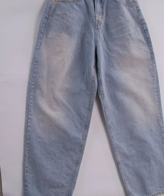 Bright Light Blue Wide Denim