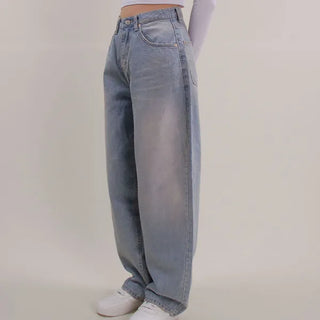 Bright Light Blue Wide Denim