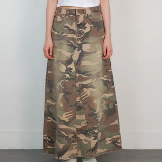 Military Long Skirt