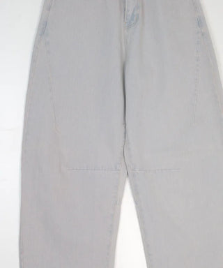 Bijou cut wide denim pants