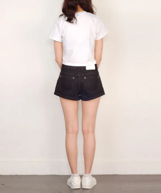 Non-Fade Short Denim Pants