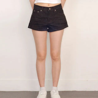 Non-Fade Short Denim Pants