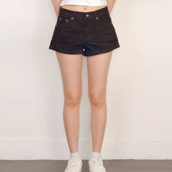 Non-Fade Short Denim Pants