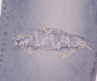 Vintage Net Wide Denim