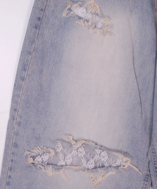 Vintage Net Wide Denim