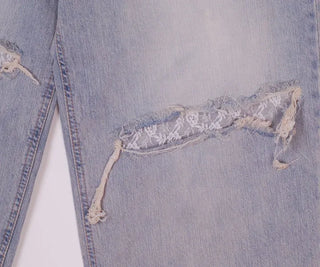 Vintage Net Wide Denim