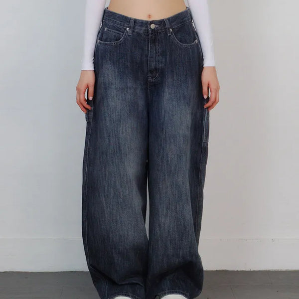 Big Carpenter Wide Denim Pants