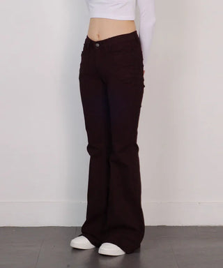 Glam Shirring Bootcut