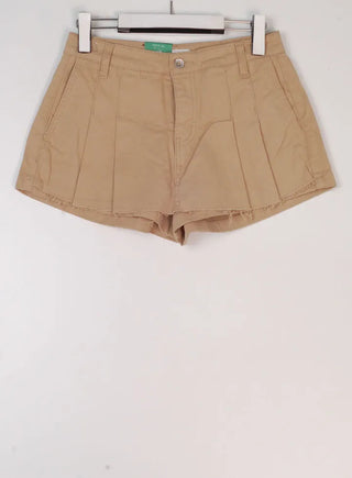 Pleated Short Skirt Pants