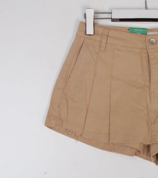 Pleated Short Skirt Pants