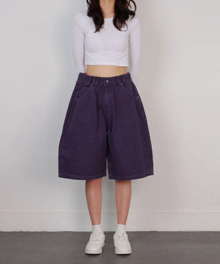 US Banding Shorts Wide Pants