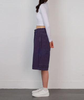 US Banding Shorts Wide Pants