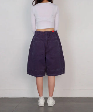 US Banding Shorts Wide Pants