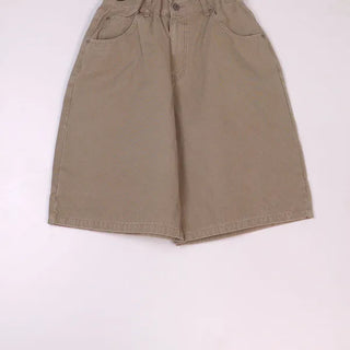 US Banding Shorts Wide Pants