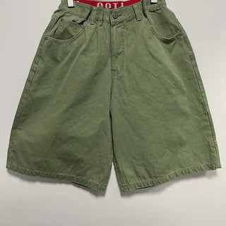 US Banding Shorts Wide Pants