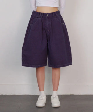 US Banding Shorts Wide Pants