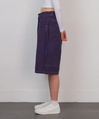 US Banding Shorts Wide Pants