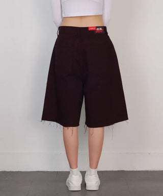 Mega Cotton Shorts Wide Pants