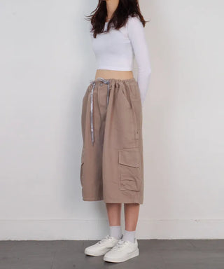 Free Cargo Half Wide Pants