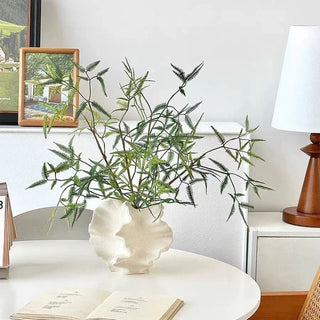 Minimalist Coral Ceramic Vase
