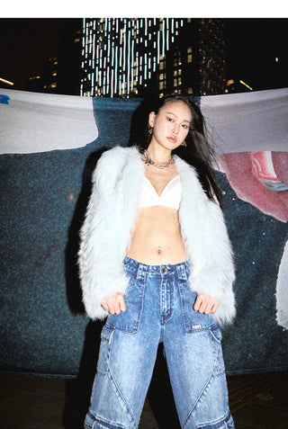[NAWS] Hand-stitched Finnish Fox Fur Jacket