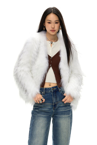 [NAWS] Hand-stitched Finnish Fox Fur Jacket