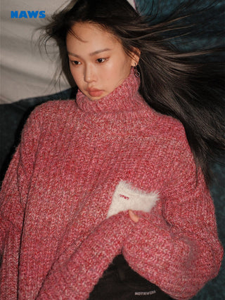 [NAWS] Gradient woolen sweater