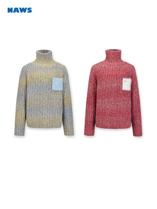 [NAWS] Gradient woolen sweater