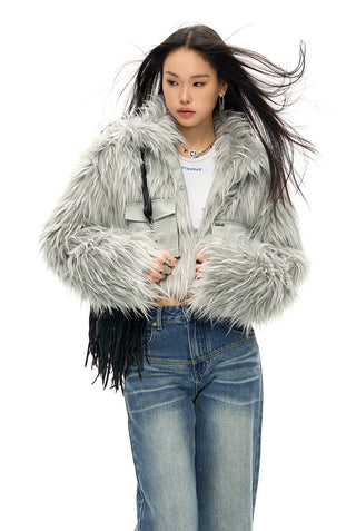 [NAWS] Oversized Fur jacket