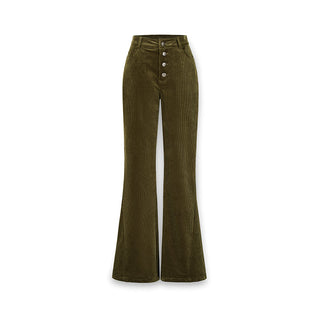 [NAWS] High-waist corduroy flared pants