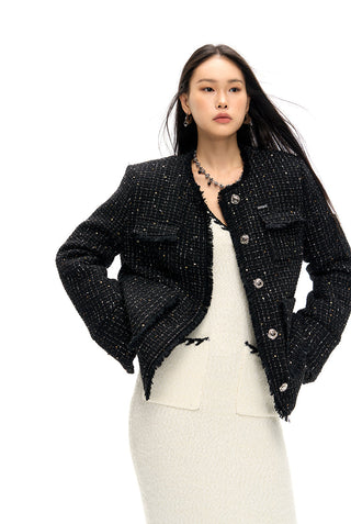 [NAWS] French style Tweed wool jacket
