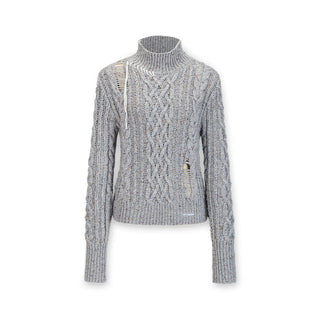 [NAWS] Half-turtleneck wool sweater