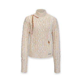 [NAWS] Half-turtleneck wool sweater