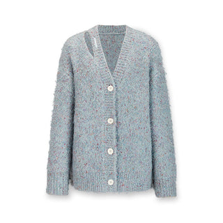 [NAWS] V-neck starry wool cardigan