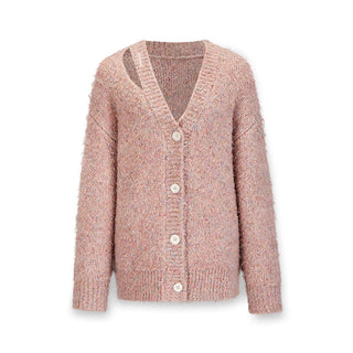 [NAWS] V-neck starry wool cardigan