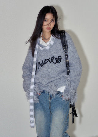 [NAWS] Fleece Oversize Sweater