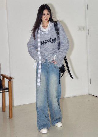 [NAWS] Fleece Oversize Sweater