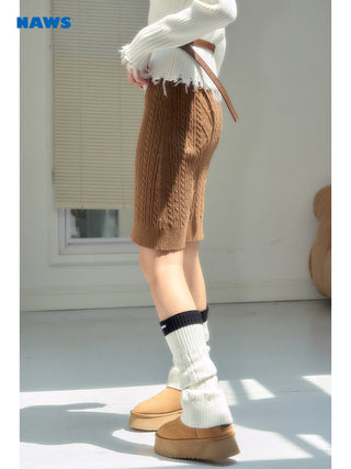 [NAWS] Wool Knit Skirt
