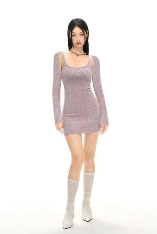 [NAWS] Knitted slim dress