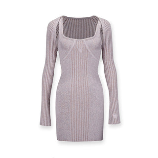 [NAWS] Knitted slim dress