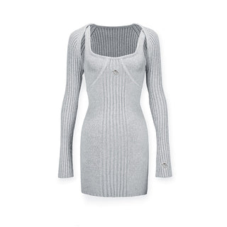 [NAWS] Knitted slim dress