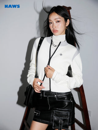 [NAWS] Knitted turtleneck sweater