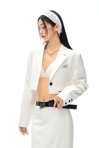 [NAWS] Cropped suit jacket