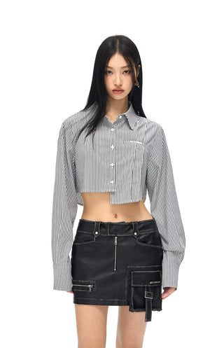 [NAWS] Hand-rubbed leather skirt