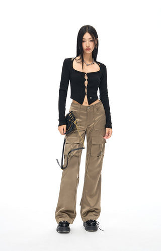 [NAWS] Flared paratrooper pants