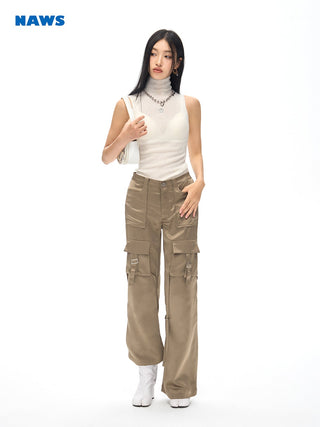 [NAWS] Flared paratrooper pants