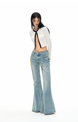 [NAWS] Low-Rise Flared  Jeans