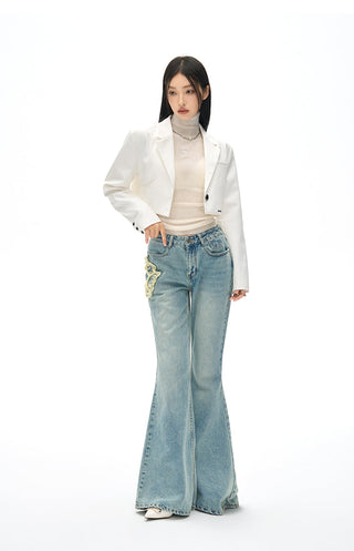 [NAWS] Low-Rise Flared  Jeans