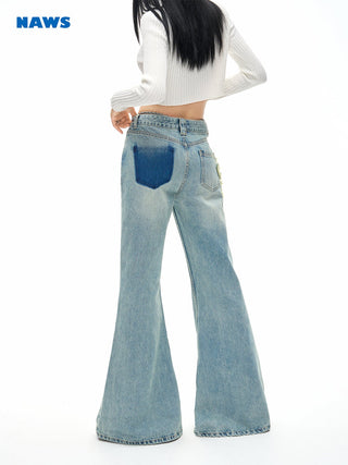 [NAWS] Low-Rise Flared  Jeans