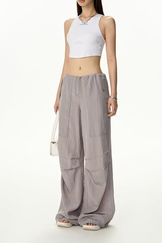 [NAWS] Drawstring  paratrooper pants